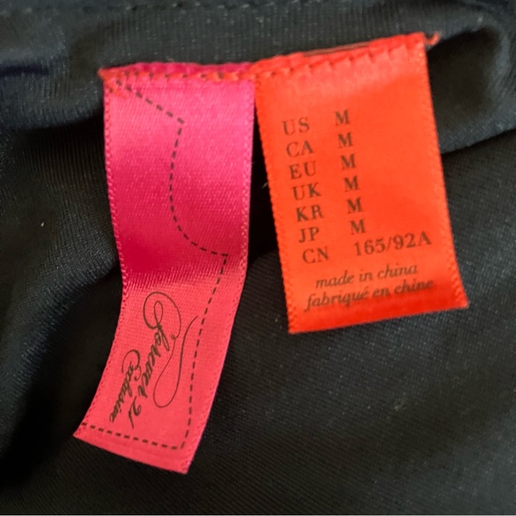 NWT Navy Blue Rosette Dress - Picture 8 of 9